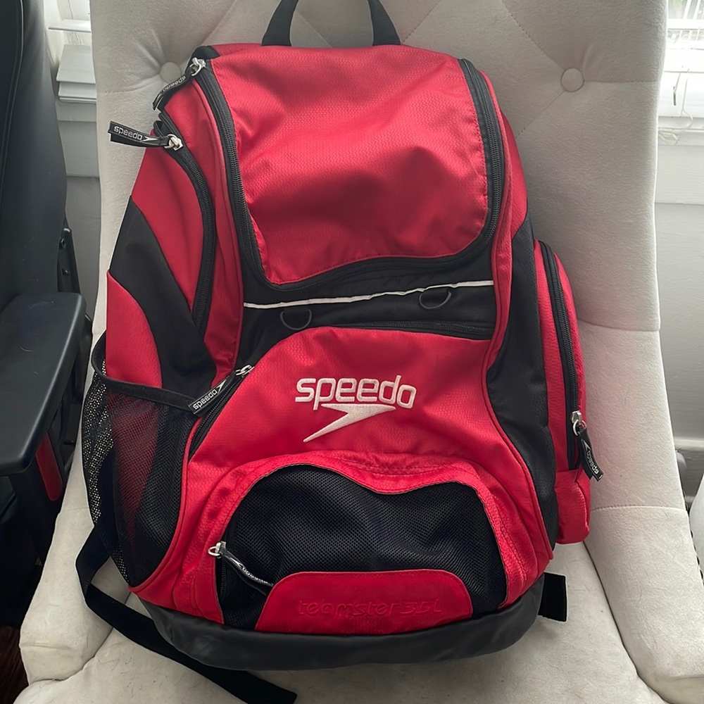 Red Speedo Backpack